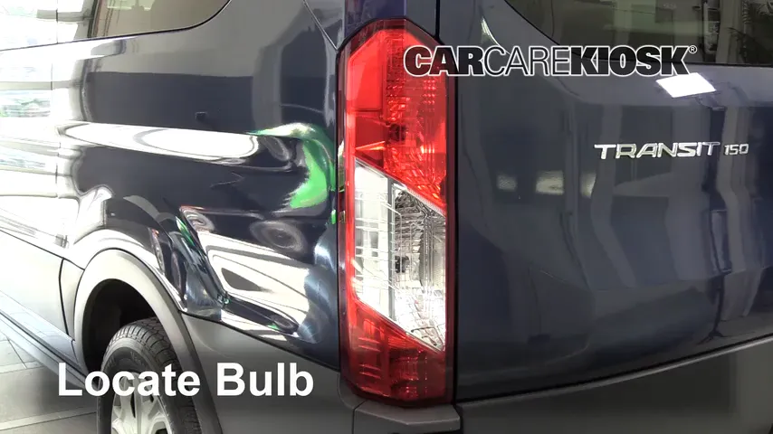 2017 Ford Transit-150 XLT 3.7L V6 FlexFuel Lights Reverse Light (replace bulb)